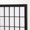 Sevobal Partitions And Room Dividers 4 Panel Oriental Screen Room Divider, Room Dividers And Folding Privacy Screens, Black, 4"*18"*71" - 2 of 4
