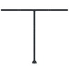vidaXL Awning Post Set Anthracite 118.1 in.x96.5 in. Iron - 3 of 4