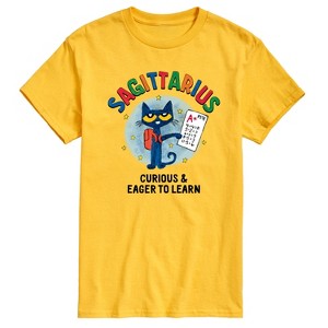 Men's - Pete the Cat - Sagittarius Short Sleeve Graphic T-Shirt - 1 of 4