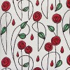 Signare USA Rennie Mackintosh Simple Rose Pillowcase/Cushion Cover 18 x 18 Inch - 3 of 3