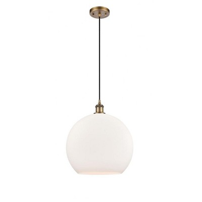 Athens - 1 Light Pendant In Industrial Style-18.38 Inches Tall and 13.75 Inches Wide