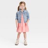 OshKosh B'gosh Toddler Girls' Heart Denim Jacket - Blue - 3 of 3