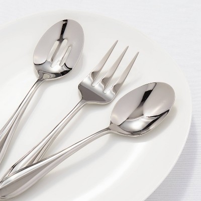 3pc Luxor 18/10 Stainless Steel Serve Set - Threshold Signature&#8482;