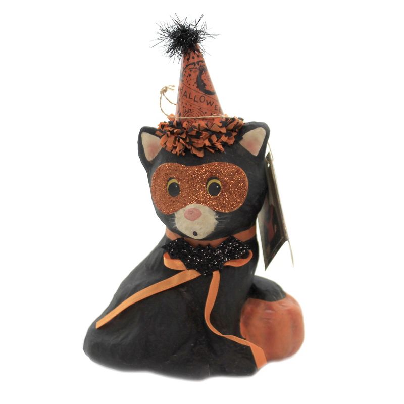 9.0 Inch Party Kitty Masquerade Figurines, 1 of 4