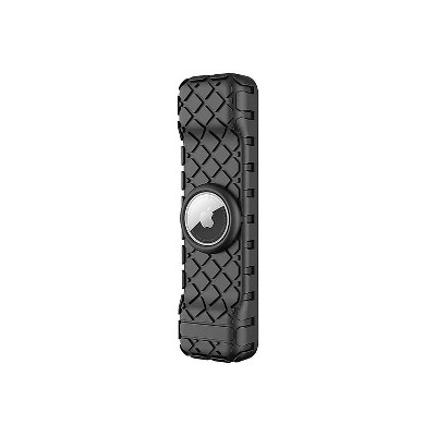 SaharaCase Apple TV 4K Remote Silicone Case for Apple AirTag Black (AT00010)