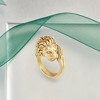 Ross-Simons Italian 18kt Yellow Gold Lion Head Ring - 4 of 4