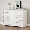 Modern Dresser Cabinet with Metal Handle and Anti-Collapse Safety Design, 47.2" Dresser Cabinet for Bedroom Entryway, Living Room - 2 of 4