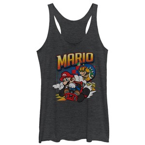 Women's Nintendo Mario Kart Winner Racerback Tank Top - 1 of 3