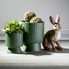Sullivans 12" & 15.25" Rustic Resin Bunny Set of 2, Brown - 3 of 4