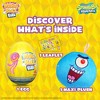 Miraball Bibi, SpongeBob Surprise Egg Capsules with Memory Foam Expandable Plush Toys– 3.7" Soft Collectibles with Surprises Each – Pack of 3 - 4 of 4