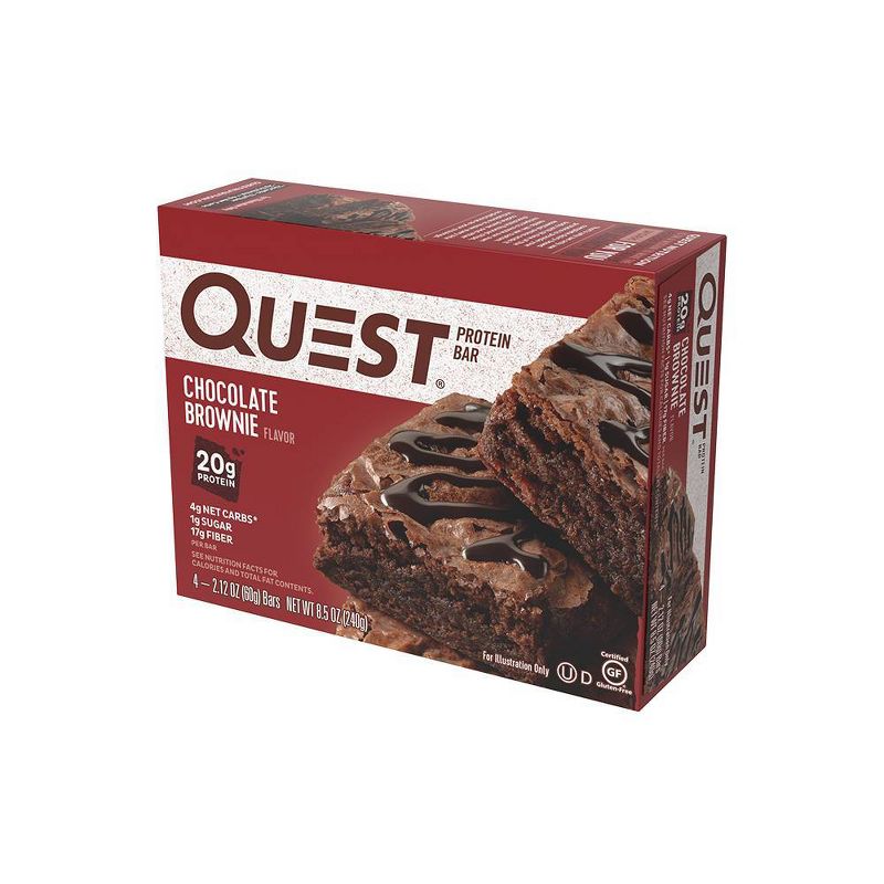 Quest Nutrition 20g Protein Bar - Chocolate Brownie, 1 of 10