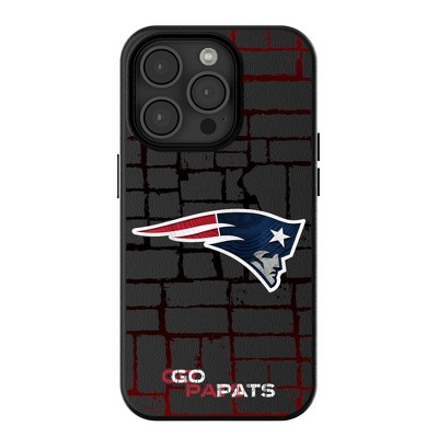 NFL AFC Teams Brick Wall MagSafe Compatible Cell Phone Case for Apple iPhone