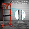 12 Ton Hydraulic Press, Adjustable H-Frame Garage Floor Shop Bearing Press, Adjustable Working Table Height - 2 of 4