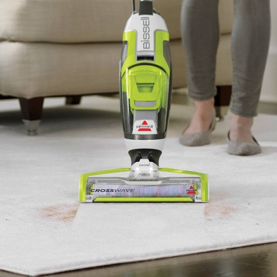 Bissell CrossWave Multi-Surface White and Green Wet Dry Vacuum
