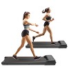 BestParts Treadmill, Under Desk Electric Treadmill with LED Display and Remote Control, 2.5HP Quiet Motor, Suitable for Home Office Use, Black - 2 of 4