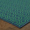 Oriental Weavers Meridian 1634Q Navy/ Green Indoor/Outdoor Area Rug - 7'10" x 10'10" - 2 of 3