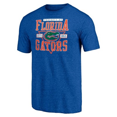 NCAA Florida Gators Men's Short Sleeve Triblend T-Shirt