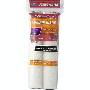 Wooster Genuine 6.5" Jumbo-Koter Mohair Blend 1/4" Nap 2-Pack Roller Cover # RR304-6.5 - 1 of 3