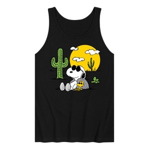 Men's - Peanuts - Snoopy and Woodstock Graphic Tank Top - 1 of 4