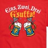 Men's - Instant Message - Eins Zwei Drei Gsuffa Oktoberfest Short Sleeve Graphic T-Shirt - 2 of 4