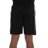 At The Buzzer Mens Athletic Shorts 77928-BLKG-S (Large, Black Grey) - 3 of 3