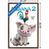 Trends International Disney Moana 2 - Heihei and Pua Feature Series Framed Wall Poster Prints - 3 of 4