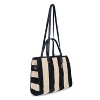 The Sak Women's Sable Boxy Tote, Black Stripe - 4 of 4