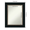 Amanti Art Paragon Bronze Petite Bevel Bathroom Wall Mirror 30.5 x 24.5 in. - 4 of 4