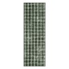 Modern Checkered Area Rug Farmhouse Geometric Print Rugs for Living Room Bedroom Low Pile Non-Slip Rug - 3 of 4