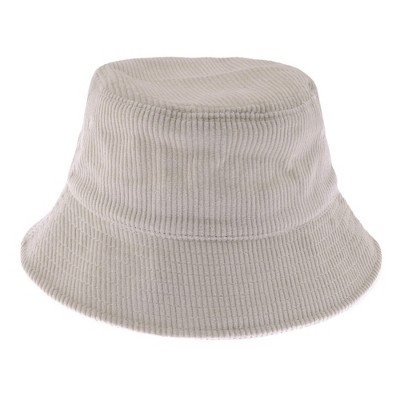 Alilang Corduroy Bucket Hat with Classic Design for a Stylish Casual Look