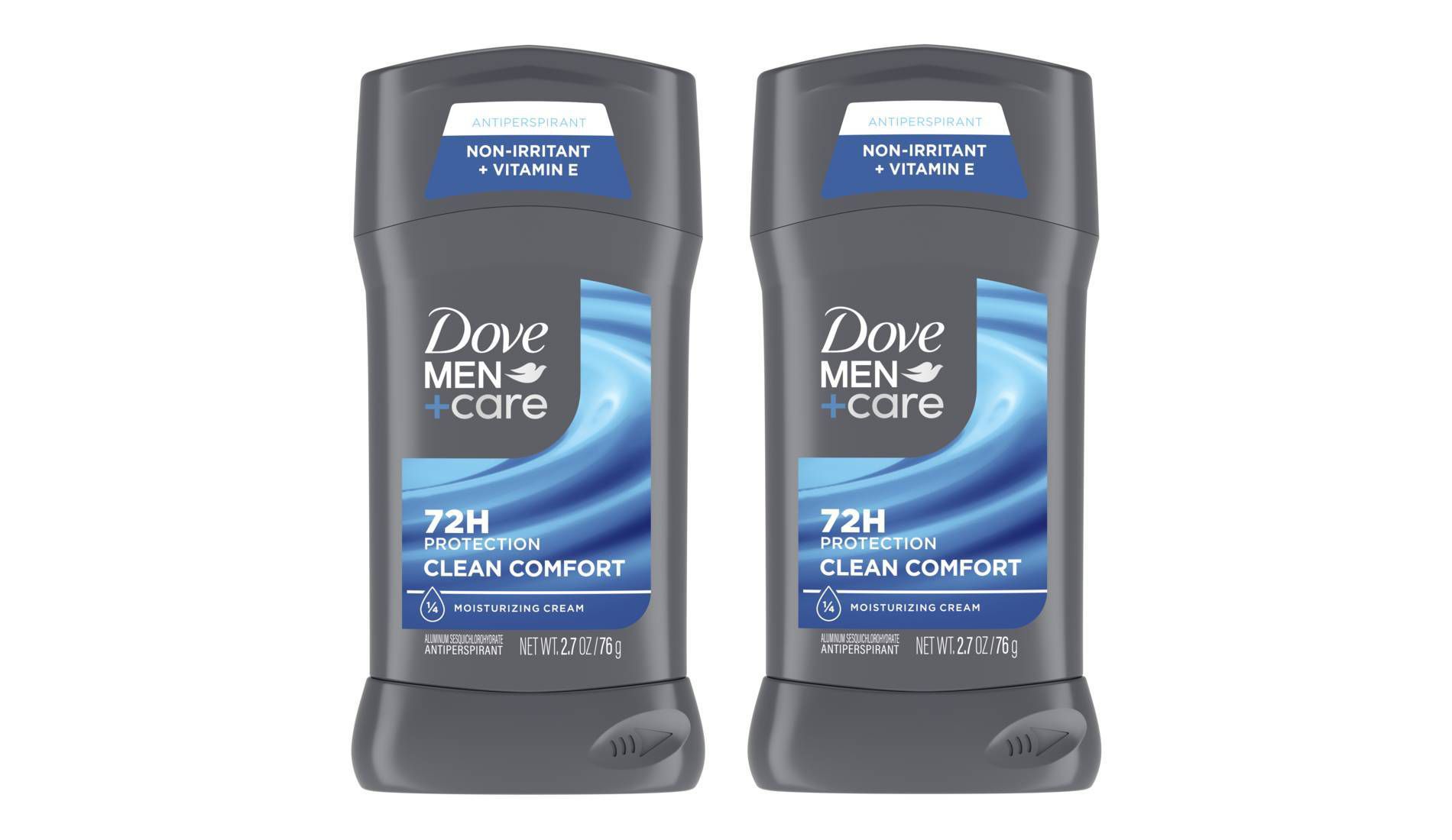 Dove Men+Care 72-Hour Antiperspirant & Deodorant Stick - Clean Comfort - 2.7oz/2ct