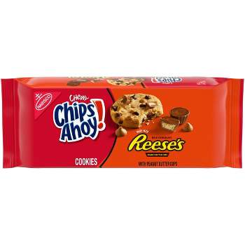Chips Ahoy! Chewy Chocolate Chip Cookies With Reese's Peanut Butter Cups - 9.5oz
