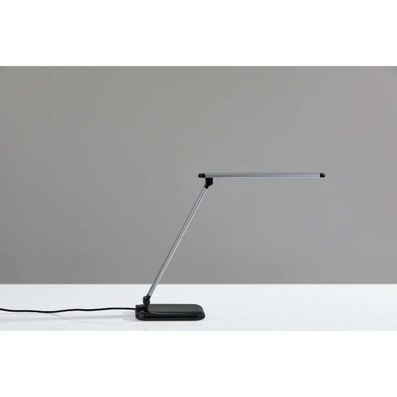 16.25&#34; Lennox Multi-Function Desk Lamp (Includes LED Light Bulb) Black - Adesso, 4 of 27
