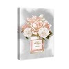 15" x 10" Floral Perfume Peonies Tall Floral and Botanical Unframed Canvas Wall Art in Pink - Oliver Gal: Modern Decor, Digital Print - 4 of 4