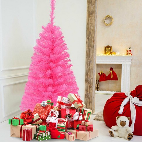 mini pink christmas tree target