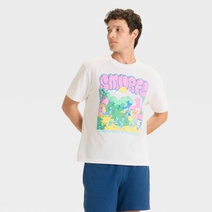 Men's Smurfs Graphic T-Shirt - Original Use™ White - 1 of 3
