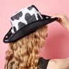 Zodaca 4 Pack Cow Print Cowboy Hat For Adults, One Size : Target
