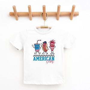 The Juniper Shop American Vibes Hot Dog Youth Short Sleeve Tee - 1 of 2