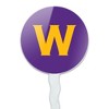 Williams College Primary Logo Cupcake Picks Toppers Decoration Set of 6 - 2 of 4