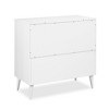 ORRD Harper 3-Drawer Dresser, Mid-Century Modern Baby Nursery Dresser with Safety Strap, Solid Pine Wood - 3 of 4