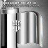 VEVOR Sausage Stuffer, 5LBS/3L Capacity, 304 Stainless Steel Vertical Sausage Stuffer, Sausage Filling Machine with 3 Stuffing Tubes, Silver - 4 of 4