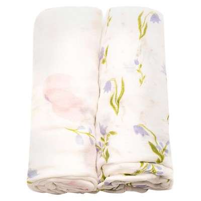little unicorn muslin blanket