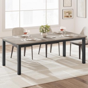 78.7 Inch Long Kitchen Table for 6-8, Dining Room Table for Kitchen Living Room - 1 of 4