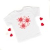The Juniper Shop Hippy Flower Valentine Youth Short Sleeve Tee - 2 of 3