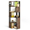 Pamapic 63" Corner Shelf, 5-Tier Freestanding Corner Cabinet Storage for Kitchen, Living Room & Bedroom - 2 of 4