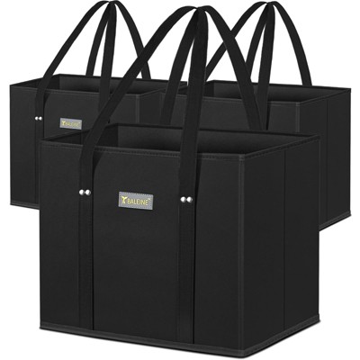 3pc Grocery Shopping Tote Bags - HOMLUX™: Foldable, Reusable