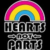 Adult Design By Humans Hearts Not Parts Pride By TheRandom Tank Top - 2 of 2