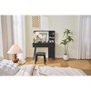 APRILSOUL Modern Makeup Vanity Desk with LED Lights & Mirror - 4 of 4