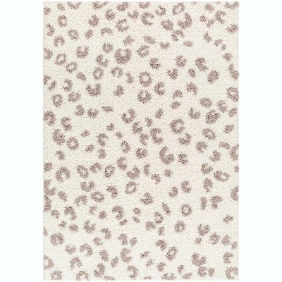 Mark & Day Mycal 5'3"x7' Rectangle Woven Indoor Area Rugs Dark Brown/Beige: Stain-Resistant, Pet Friendly, Modern Decor