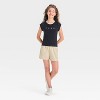 Girls' Raglan Cap Sleeve Graphic T-Shirt - art class™ - 4 of 4